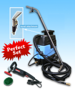 JL Mighty Lite II Heated 120 PSI w/ Hose & 2 Wands, and JL Mini Blaster